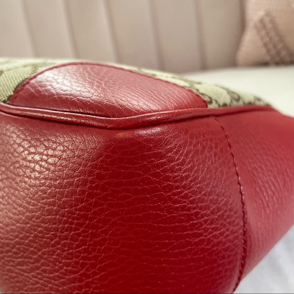 ✨SOLD✨Gucci Small Red GG Bree Tote Crossbody Bag - Picture 12 of 13